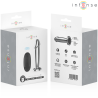 Intense - Plug Anal 10 Vibrations Gode Métallique Avec Télécommande M